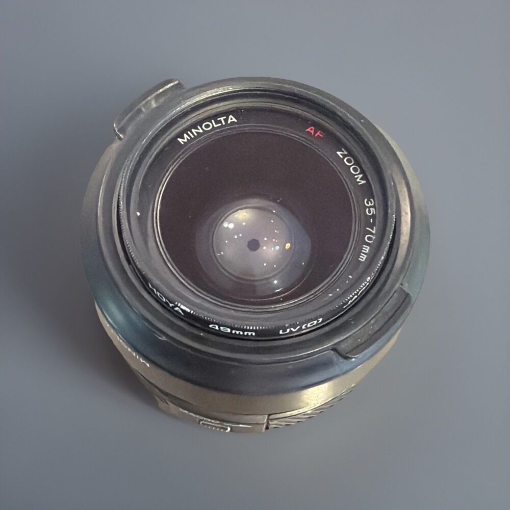 Minolta Maxxum AF Zoom Lens 35-70mm  1:4 (22) 49mm Lens